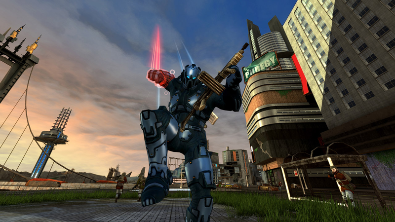 Illustration for article titled New Crackdown 2 Screens Show Off Shiny Preorder Armor